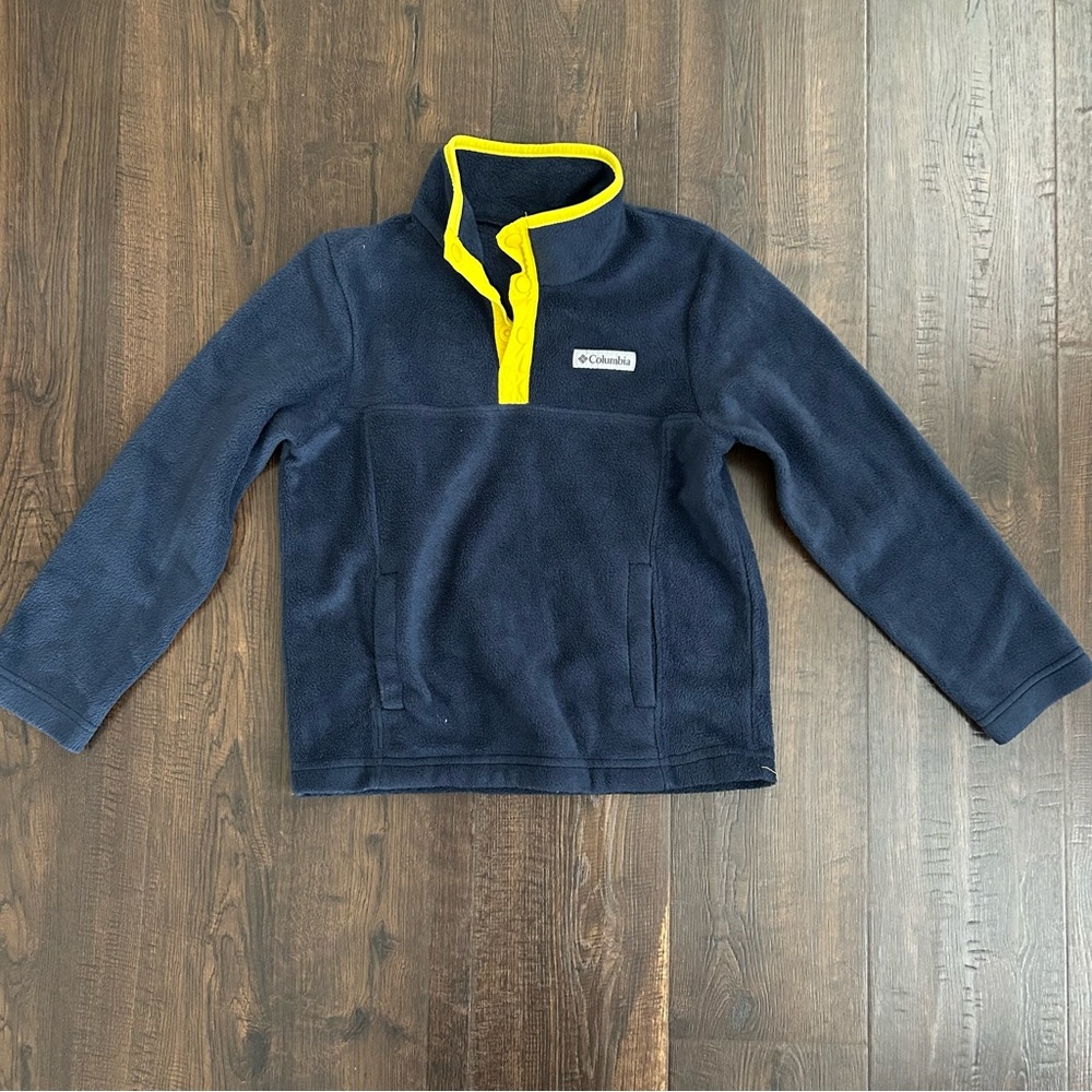 ⛔️SOLD⛔️Columbia Kids' Navy Fleece Pullover